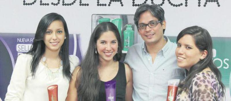 Joffre Flores / LÍDERES Paola Andrade, Maite Ramírez y Cristina Márquez fueron finalistas en el concurso Unigame de Unilever. El concurso se realizó el pasado junio.