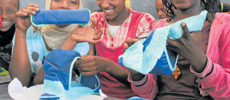 Foto: cortesía Impaqto Niñas de Etiopía se benefician con los productos de Be Girl, una innovación social que está en crecimiento.