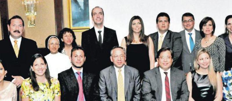 La entrega de reconocimientos se realizó en diciembre pasado, en el Bankers Club, de Guayaquil. Foto: Cortesía