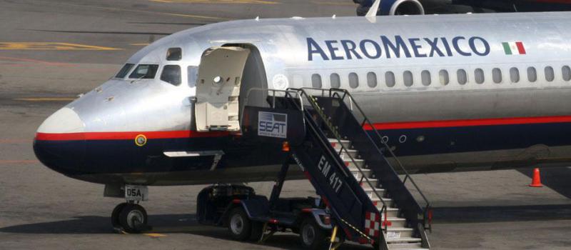 La compañía Aeroméxico tendrá una ruta directa entre Ciudad de México y Medellín. Foto: Iyari Tirado Burnat/ AP Photo.