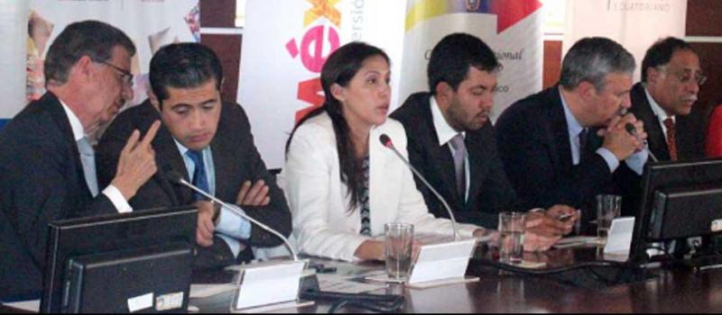 El 23 de febrero del 2016 delegaciones de Ecuador y México celebraron en Quito un seminario sobre "Oportunidades de Negocios e Inversión con Ecuador". Foto: www.proecuador.gob.ec