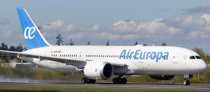 Foto tomada del portal oficial de Air Europa Ecuador