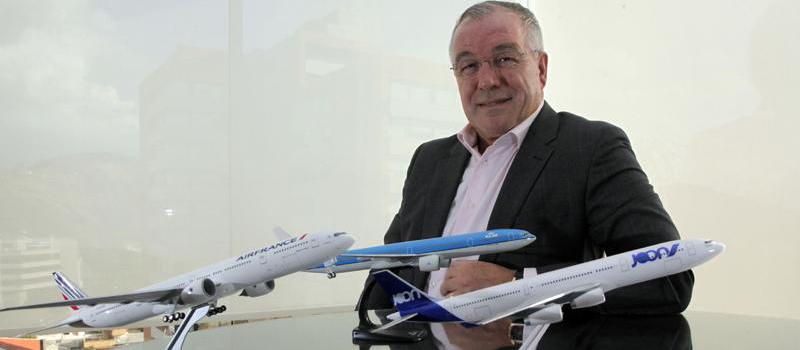 Rob Westerman, gerente de Air France-KLM para los países andinos, estuvo en Quito la semana pasada