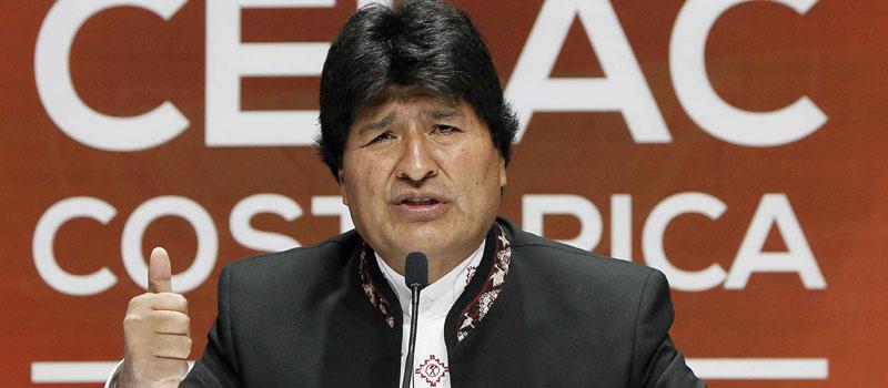 El presidente Evo Morales anunció que una misión técnica llegará desde Costa Rica a Bolivia. Foto: EFE