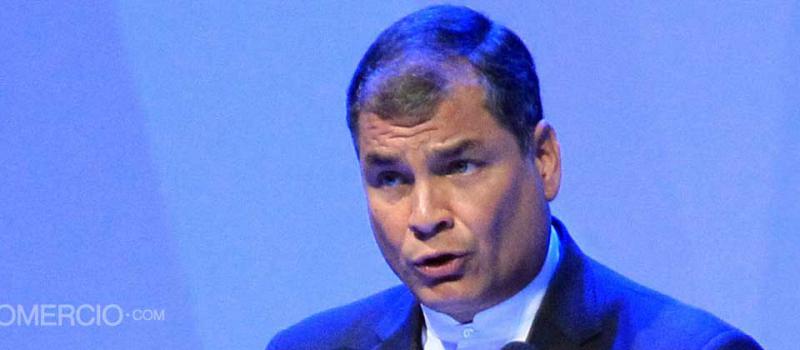 El presidente Rafael Correa durante la cumbre de la Celac. Foto: Archivo / EL COMERCIO