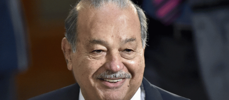 El multimillonario Carlos Slim compra 25% del grupo inmobiliario español Realia. Foto: AFP