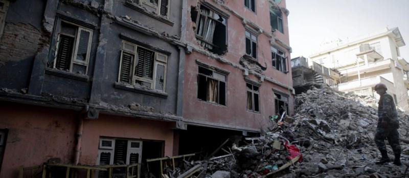 Un terremoto de 7,8 grados sacudió a Nepal el pasado 25 de abril de 2015. Foto: EFE