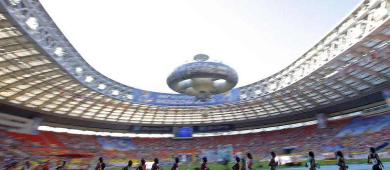 Rusia se comprometió a construir nueve estadios y a renovar otros tres, para el Mundial de Fútbol 2018. Foto: EFE