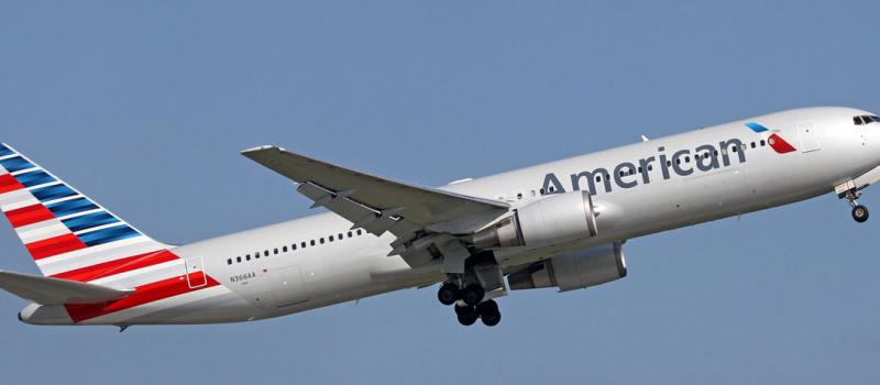 American Airlines opera desde el pasado 4 de junio del 2015, con un avión Boeing 767. La aeronave tiene capacidad para 218 pasajeros. Foto: Cotesía