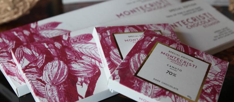 Montecristi Chocolate es un producto ecuatoriano que se vende en Londres. Foto: Vicente Costales / LÍDERES