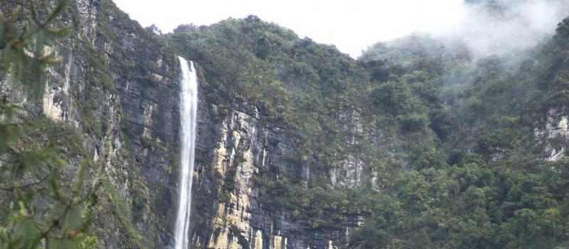 Las cascadas de Girón, también conocidas como El Chorro, están entre los principales atractivos de este cantón ubicado en el sur de Azuay. Foto: Cortesía A través de la Cascada