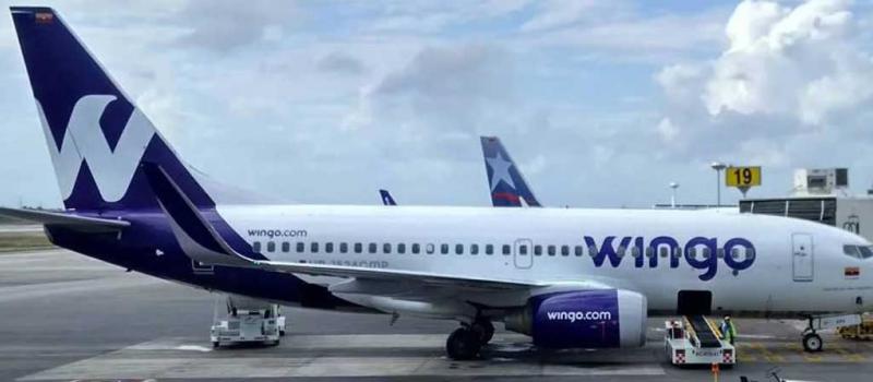 Wingo, que inició operaciones hace justo un año con un vuelo entre Bogotá y Cancún, ha realizado en total 7 176 vuelos. Foto: Internet