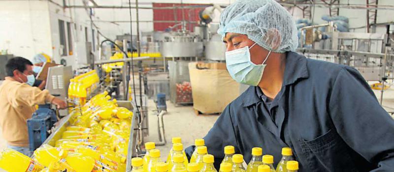 En la planta de producción de Fructi Soda trabajan en la actualidad 23 personas. En dos semanas se vendieron 2 500 paquetes de seis unidades. Foto: Glenda Giacometti /LÍDERES