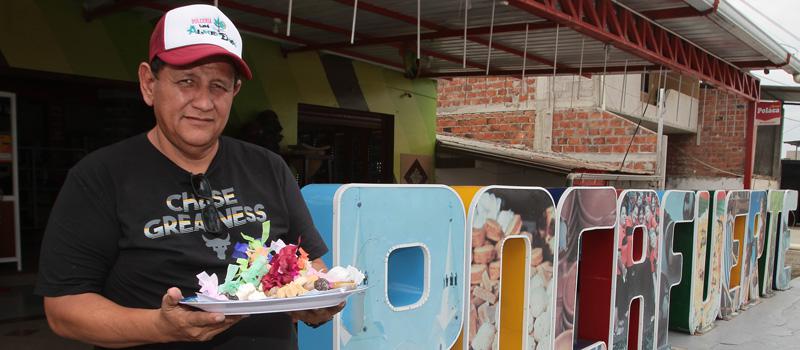 La mayor parte de la población de Rocafuerte, en Manabí, tiene en los dulces su principal sustento económico. Foto: Enrique Pesantes / LÍDERES