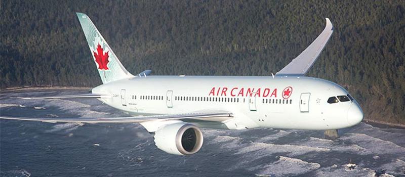 Está previsto que la compañía aérea Air Canada inicie el próximo diciembre del 2019 su primer vuelo directo entre Toronto y Quito, con una frecuencia de tres veces a la semana. Foto: Air Canada