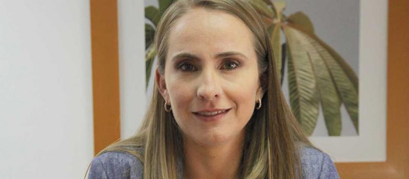 Natalia Jácome es gerenta general de Vitality Ecuador, programa de Saludsa y Equivida. Foto: Patricio Terán / ÚN