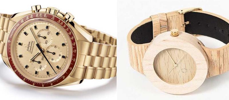 El Omega Apollo 11 50th Anniversary se lanzó este año para conmemorar la llegada del hombre a la Luna. Los relojes de madera se imponen en la moda ejecutiva. Este diseño de bambú es de la marca española SeQoya.