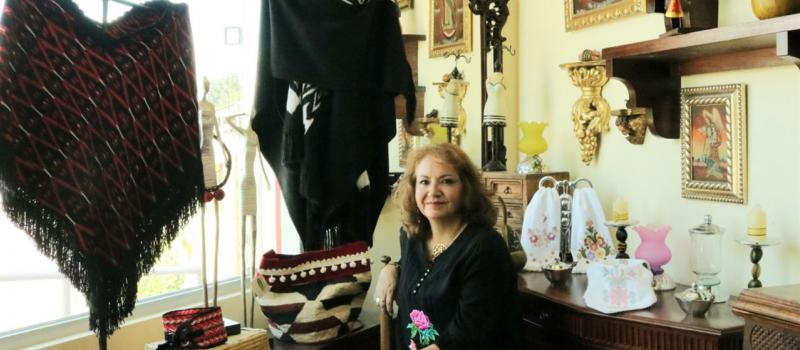 Ivonne Durán es la propietaria de Maquipura. La tienda de este emprendimiento está ubicada en Tumbaco.