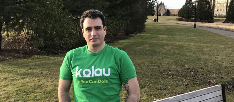 Danny Sánchez es el fundador de la empresa Kolau, que ha llevado la filosofía del movimiento ‘Hazlo tú mismo’, al posicionamiento en la Red. Fotos: Cortesía Kolau / LÍDERES