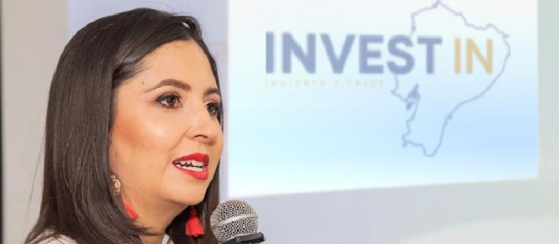 Daniela Calero creó Investin para asesorar a las empresas interesadas en invertir en Ecuador. Foto: Cortesía