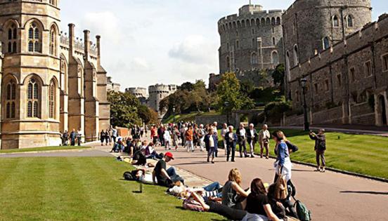 Windsor es el castillo habitado con mayor antigüedad del mundo. Foto: EFE